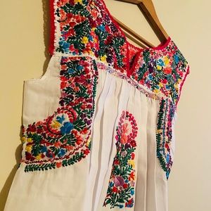 New Embroidered Mexican Top